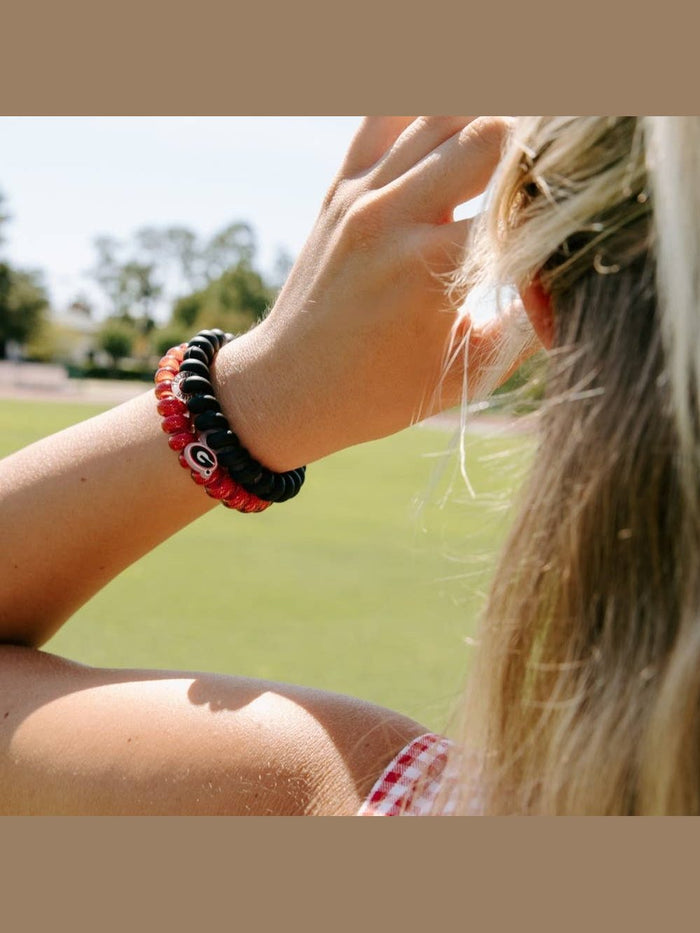 Spiral Hair Coils | Large | Go Dawgs! Hair Ties