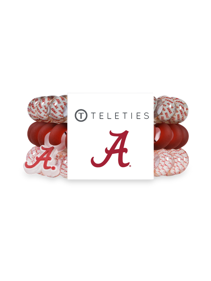 Spiral Hair Coils | Large | Roll Tide! Hair Ties