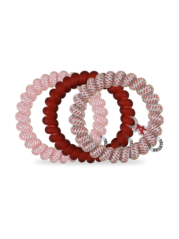 Spiral Hair Coils | Large | Roll Tide! Hair Ties
