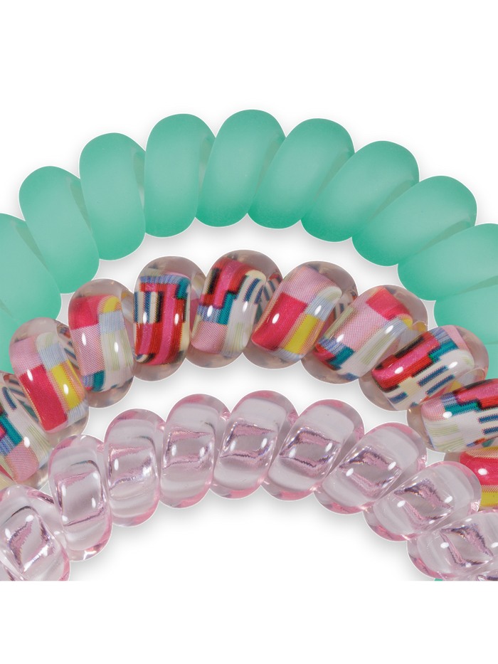 Spiral Hair Coils | Large | Spring Splash