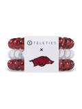 Spiral Hair Coils | Large | Univ. of Arkansas Hair Ties