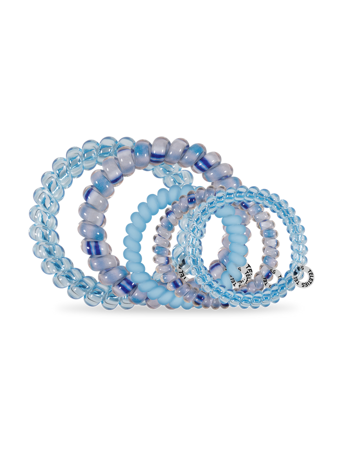 Spiral Hair Coils | Mix Pack | Blue Lagoon