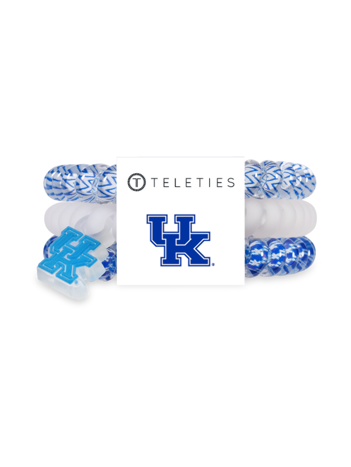 Spiral Hair Coils | Small | Go Big Blue! Hair Ties