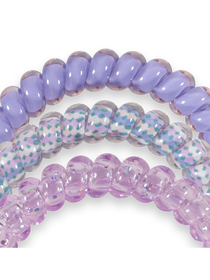 Spiral Hair Coils | Small | Lavender Mist