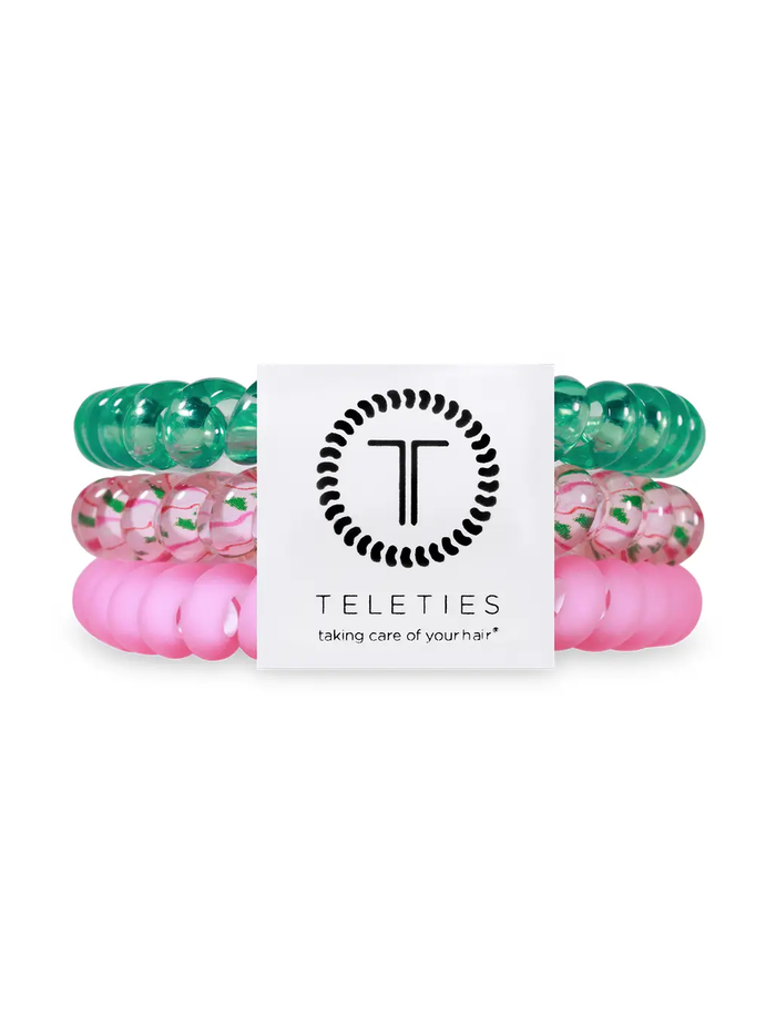 Spiral Hair Coils | Small | Merry Pinkmas Hair Ties