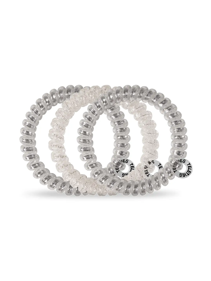 Spiral Hair Coils | Small | Silver Slay Hair Ties