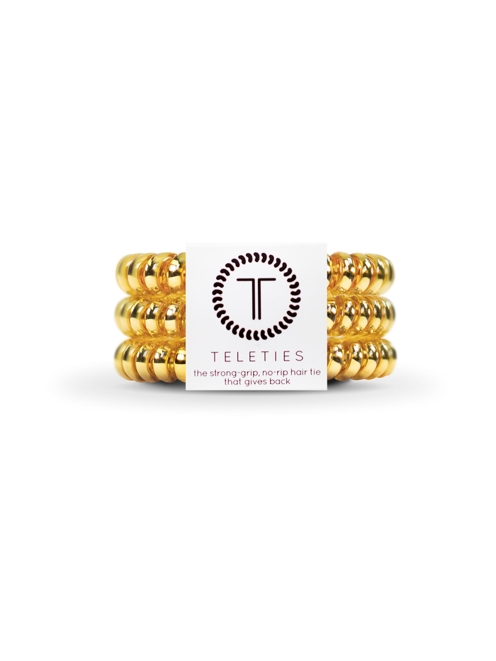 Spiral Hair Coils | Small | Sunset Gold Hair Ties