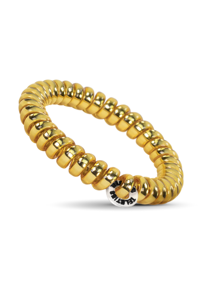 Spiral Hair Coils | Small | Sunset Gold Hair Ties