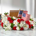Spirit of Patriotism Cremation Adornment – BUEHLER'S FLORAL, Wooster OH