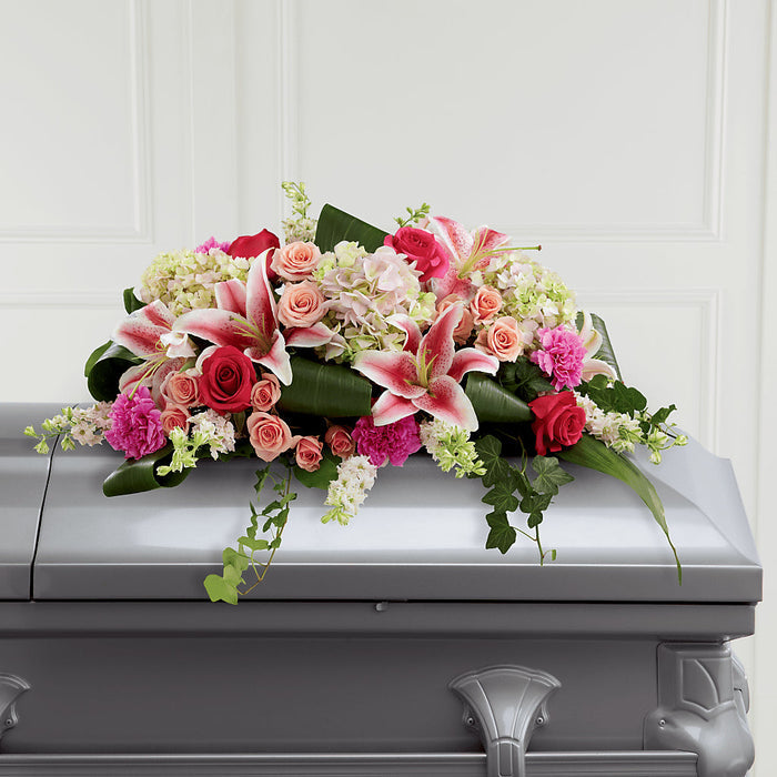 Splendid Grace Casket Spray – BUEHLER'S FLORAL, Wooster OH