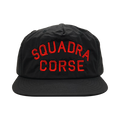 SQUADRA CORSE NYLON CAP BLACK