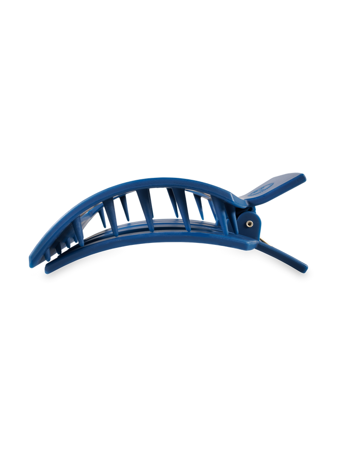 Square Flat Hair Clip | Med. | Midnight Rain