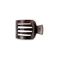 Square Flat Hair Clip | Small | Tortoise