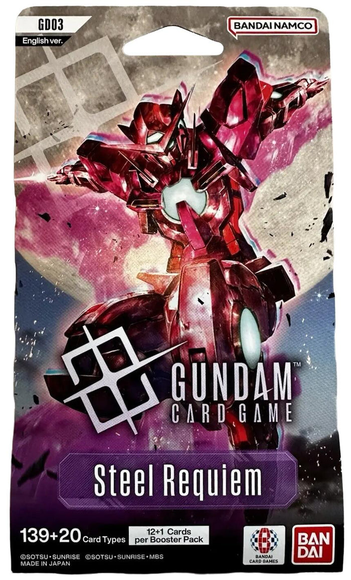 Steel Requiem Sleeved Booster Pack