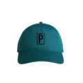STENCIL P 3D EMBROIDER HAT TURQUOISE