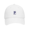 STENCIL P HAT WHITE