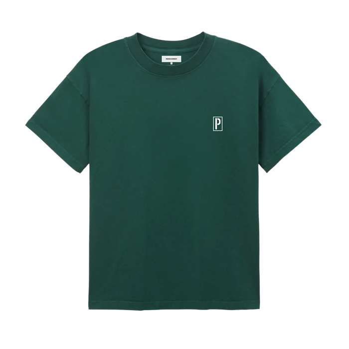 STENCIL P TEE GREEN