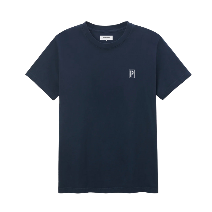 STENCIL P TEE NAVY