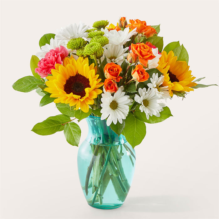 Sun-drenched Blooms Bouquet – BUEHLER'S FLORAL, Wooster OH