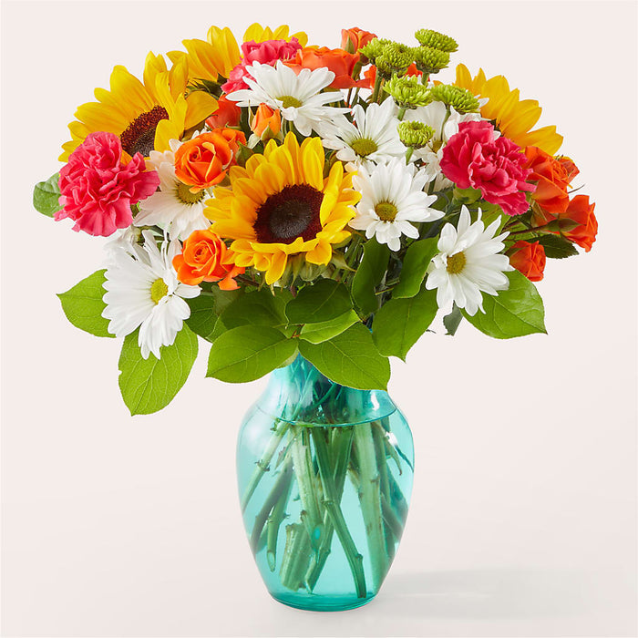 Sun-drenched Blooms Bouquet – BUEHLER'S FLORAL, Wooster OH