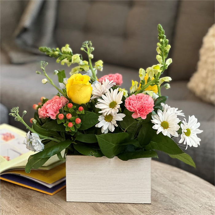 Sun Salutation Box Bouquet – BUEHLER'S FLORAL, Wooster OH