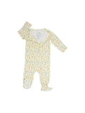 Sunset Surf Zipper Footie