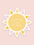 Sunshine State of Mind Sticker