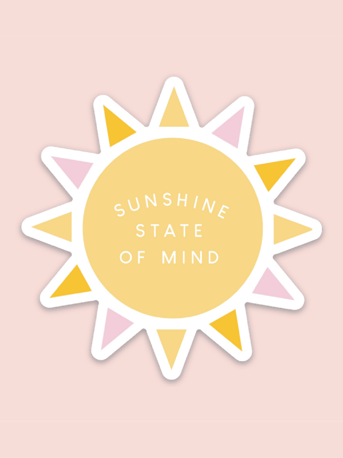 Sunshine State of Mind Sticker