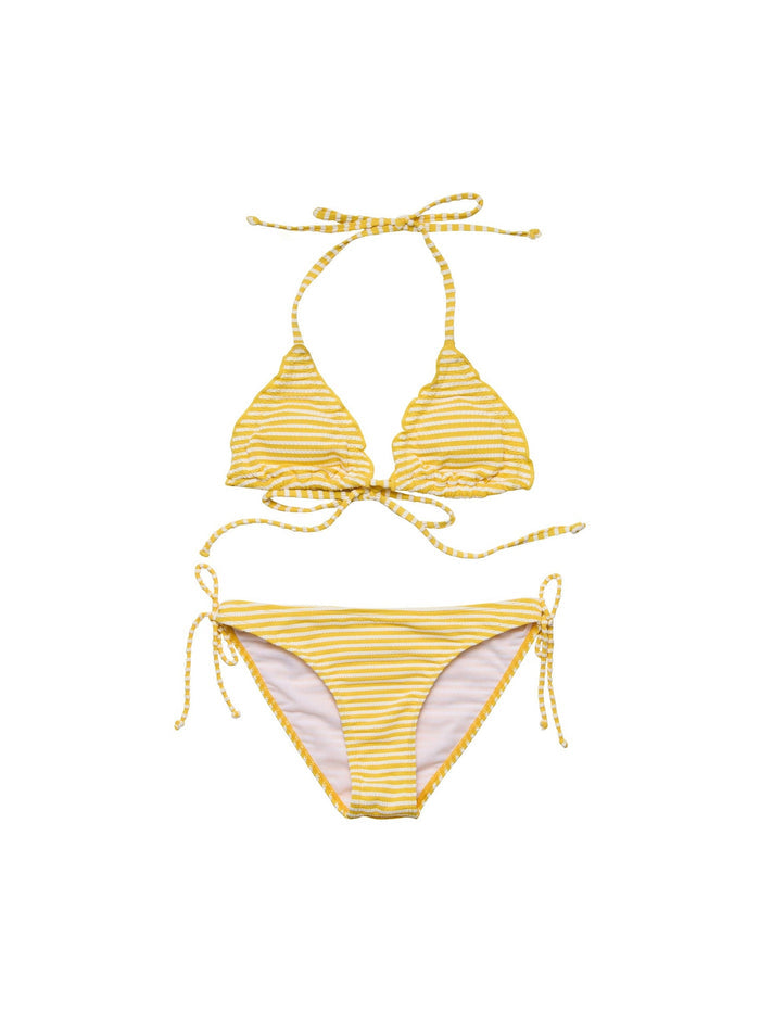 Sunshine Stripe Teen Triangle Bikini