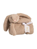 Tan Plush Bunny Blanket