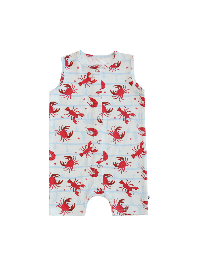 Tank Romper - Feeling Crabby