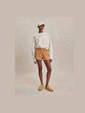 Tasmin Cropped Sweater - Snow White