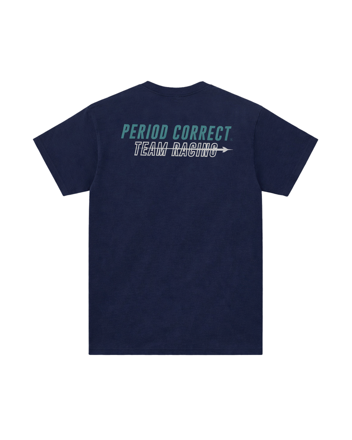 TEAM RACING TEE NAVY