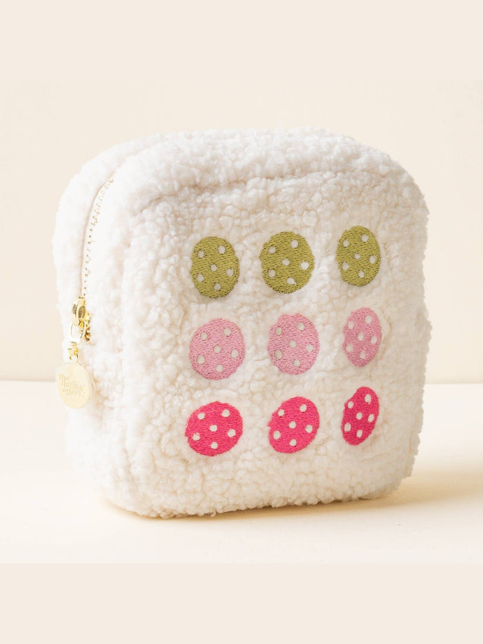 Teddy Pouch-Square Pickleball Balls