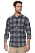 Thatcher Long Sleeve Hero Knit Flannel Shirt