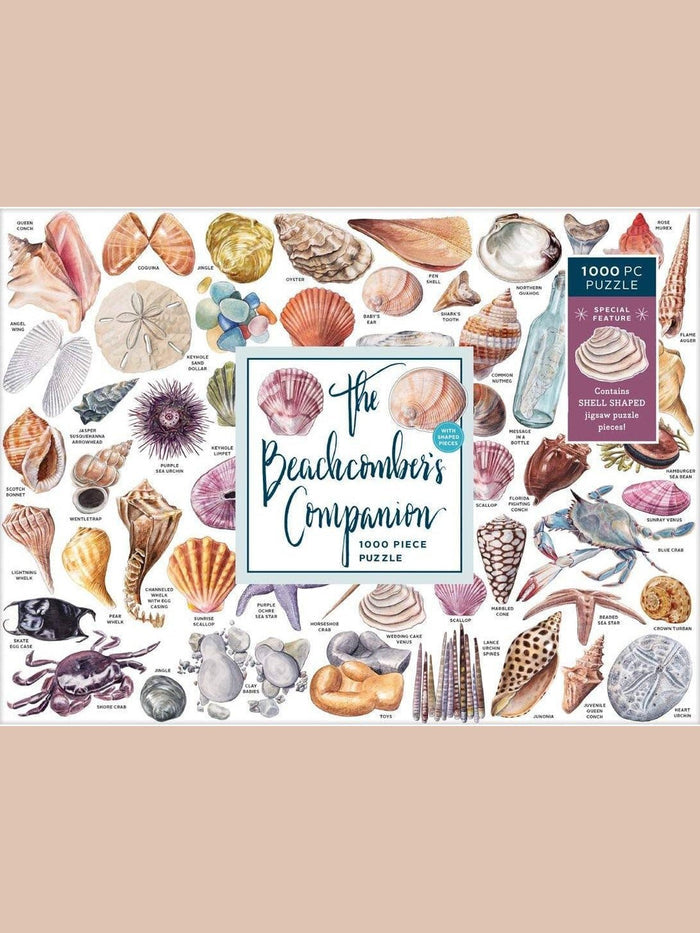 The Beachcomber's Companion 1000 Piece Puzzle With Shaped Pieces,