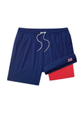 The Out of the Blues Classic Lined Swim Trunks 5.5"
