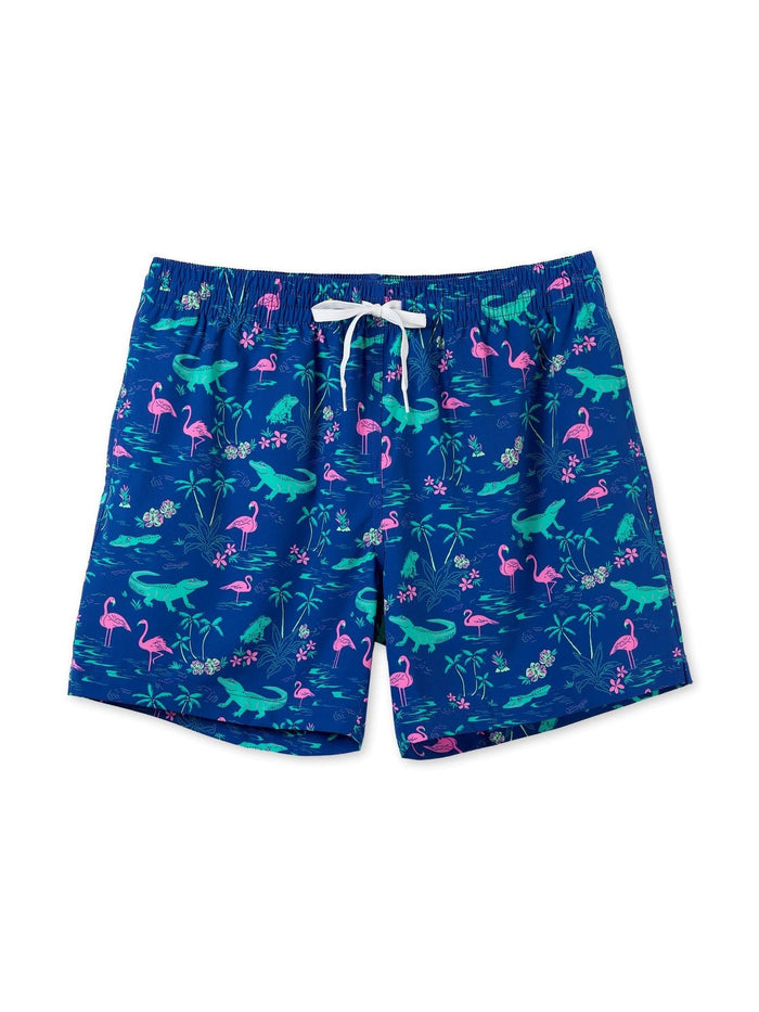 The Swamp and Circumstances Classic Lined Swim Trunks 5.5"