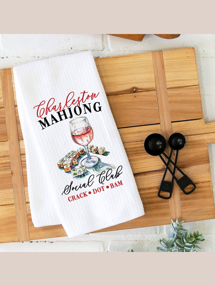 Thirty-A Mahjong Social Club Towel