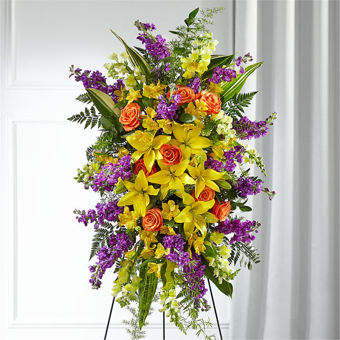 Thoughtful Prayers Standing Spray – BUEHLER'S FLORAL, Wooster OH