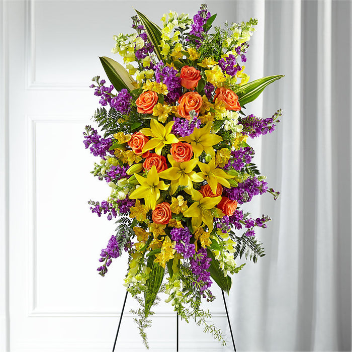 Thoughtful Prayers Standing Spray – BUEHLER'S FLORAL, Wooster OH