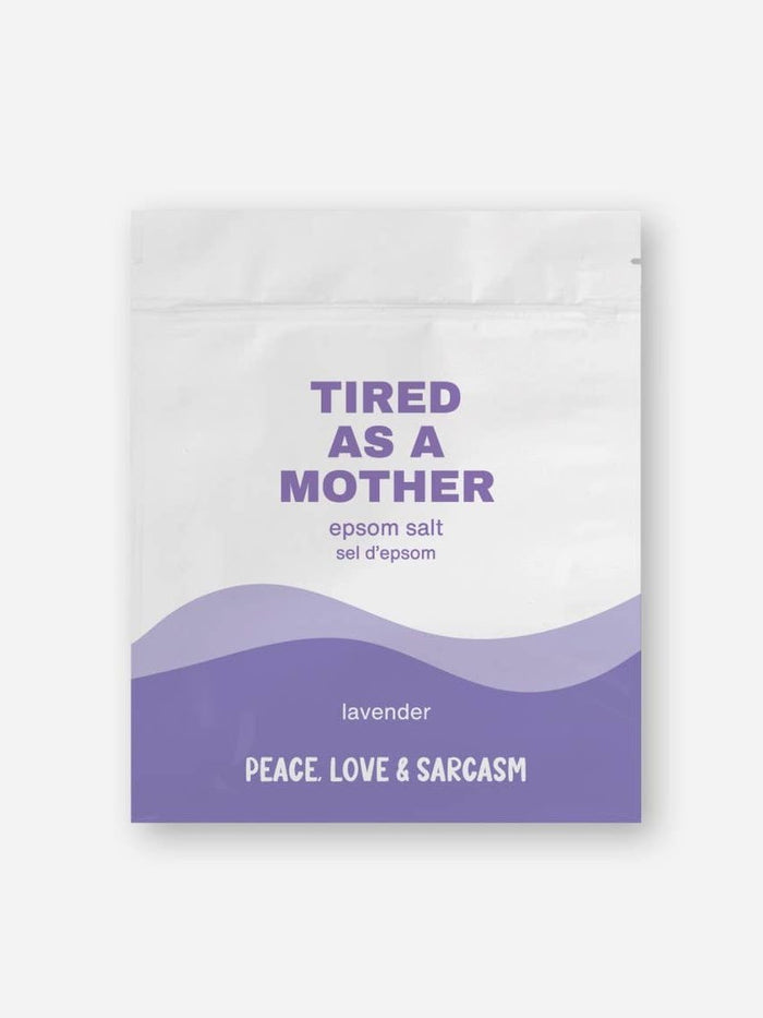 Tired as a Mother Epsom Salt Bath Soak