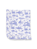 Toile de Jouy Stroller Blanket (Bamboo)