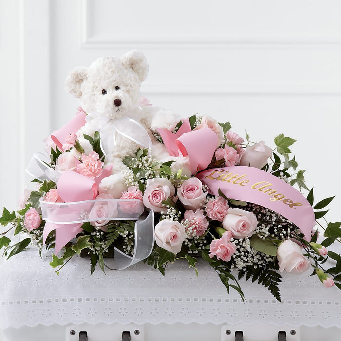 Touch of Sympathy Casket Spray – BUEHLER'S FLORAL, Wooster OH