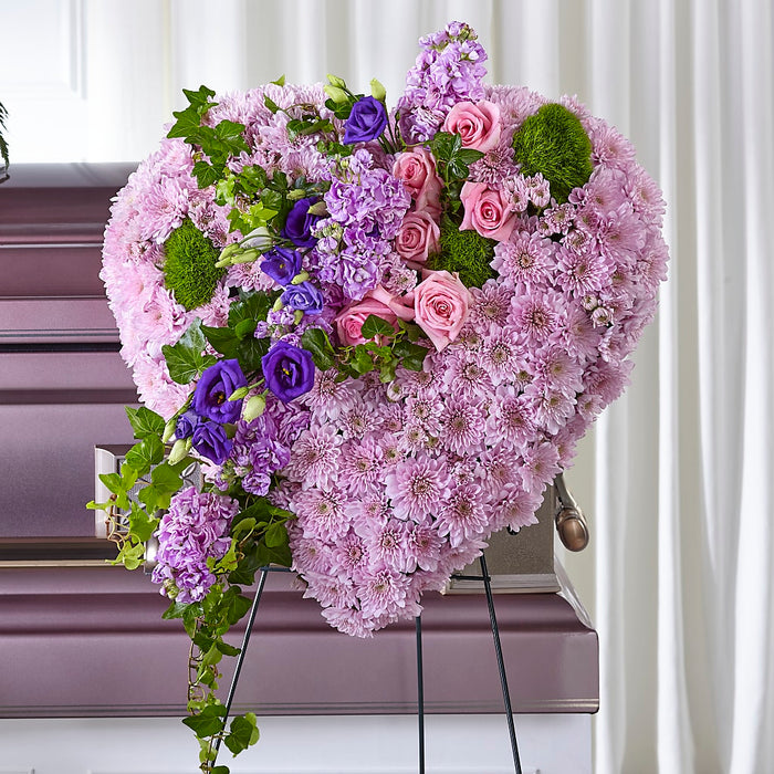 Treasured Love Standing Heart – BUEHLER'S FLORAL, Wooster OH