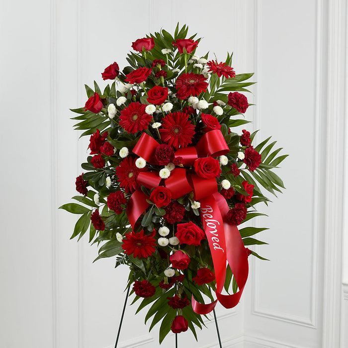 Treasured Memories Standing Spray – BUEHLER'S FLORAL, Wooster OH
