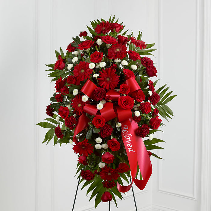 Treasured Memories Standing Spray – BUEHLER'S FLORAL, Wooster OH