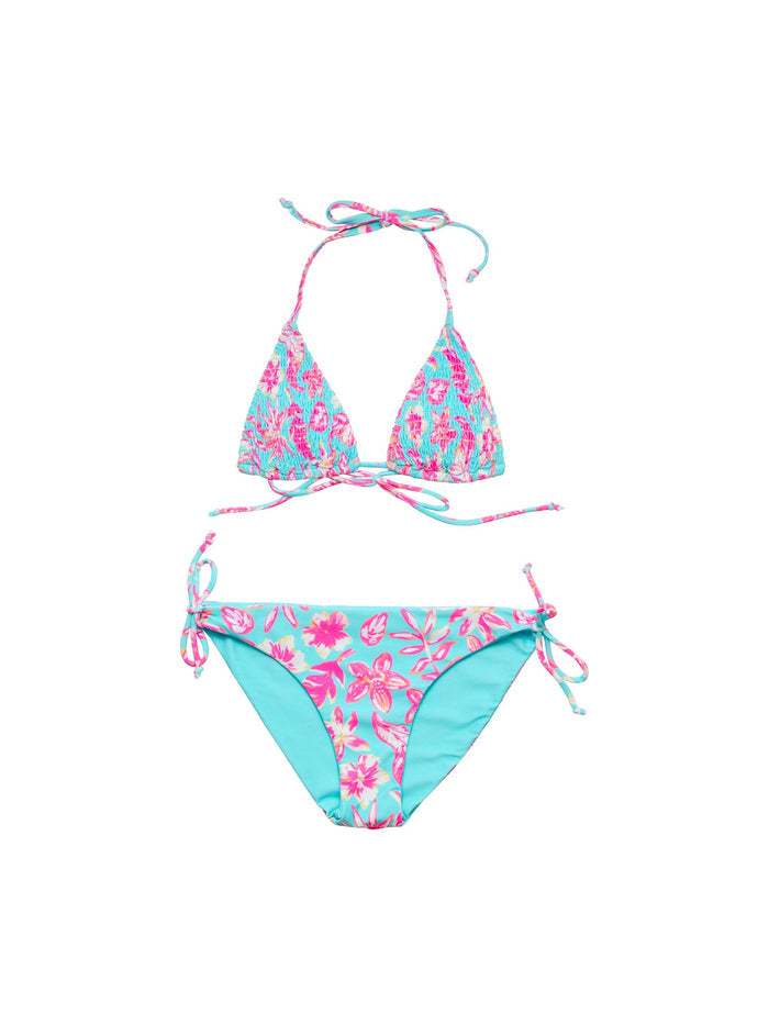 Tropical Glow Teen Recycled Triangle Bikini