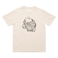 TYRED TEE IVORY