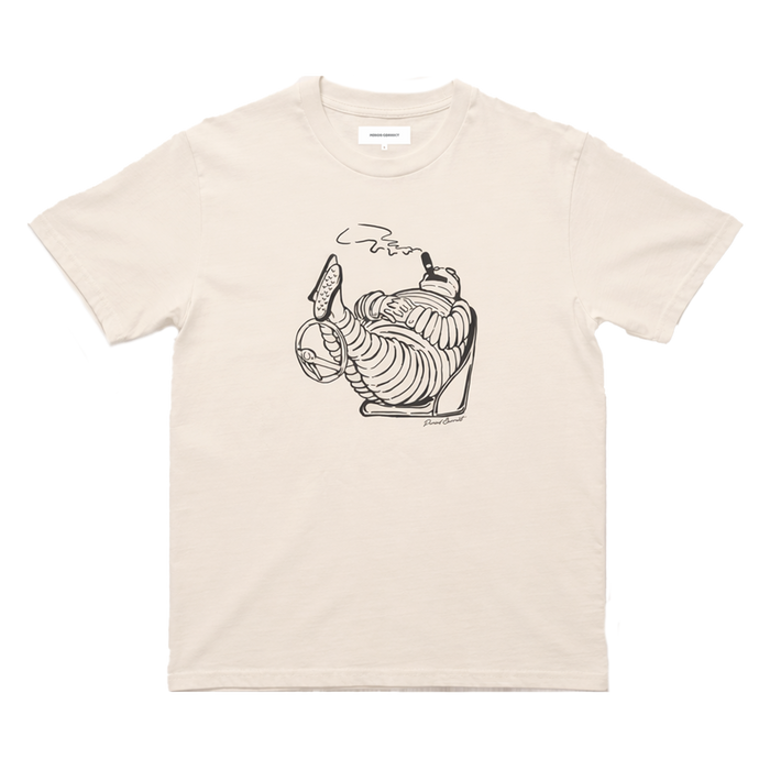 TYRED TEE IVORY